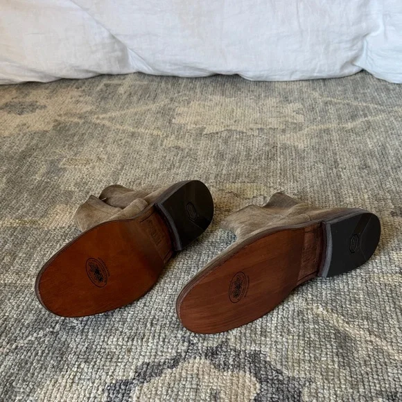 Frye Suede Boots with new authentic Frye soles. Frye Suede Boots with new authentic Frye soles main image 2